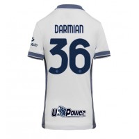 Inter Milan Matteo Darmian #36 Fußballbekleidung Auswärtstrikot Damen 2024-25 Kurzarm